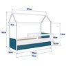 Cama Infantil Montessoriana com Cama Auxiliar - 7