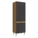 Ver imagem 3 de Armário Paneleiro Duplo 4 Portas 62,8cm Veneza Modulada