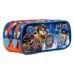 Kit Mochila e Estojo Duplo Escolar Infantil Patrulha Canina 11782 Azul - Xeryus - 2