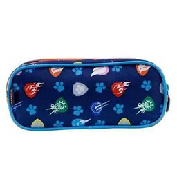 Kit Mochila e Estojo Duplo Escolar Infantil Patrulha Canina 11782 Azul - Xeryus - 4