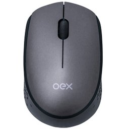 Mouse Bluetooth e Wireless 1000 DPI OEX COZY MS602 Prata - 2