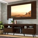 Ver mais imagens de Rack Com Painel Tv 65" Retrô Flórida Multimóveis V3133 Duna/Preto Duna/Preto