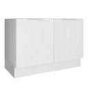 Ver imagem 1 de Balcão de Pia Stella 2 Portas Branco Madesa