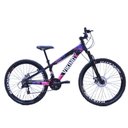Ver imagem 1 de Bicicleta Viking X Tuff 25/30 Aro 26 |21v Preto Rosa