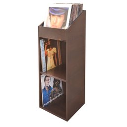 Estante Grande para Discos de Vinil Lps Premium Amadeirado - 2