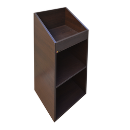 Estante Grande para Discos de Vinil Lps Premium Amadeirado - 5