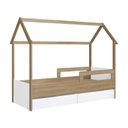 Ver imagem 5 de Cama Infantil Montessoriana com Gavetões Inferiores