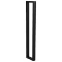 Ver imagem 5 de Puxador Inox U para Porta Pivotante Preto Fosco 80cm