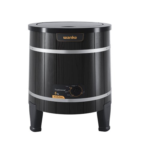 Lavadora de Roupas Tradicional 5kg Wanke Black Iii 127v