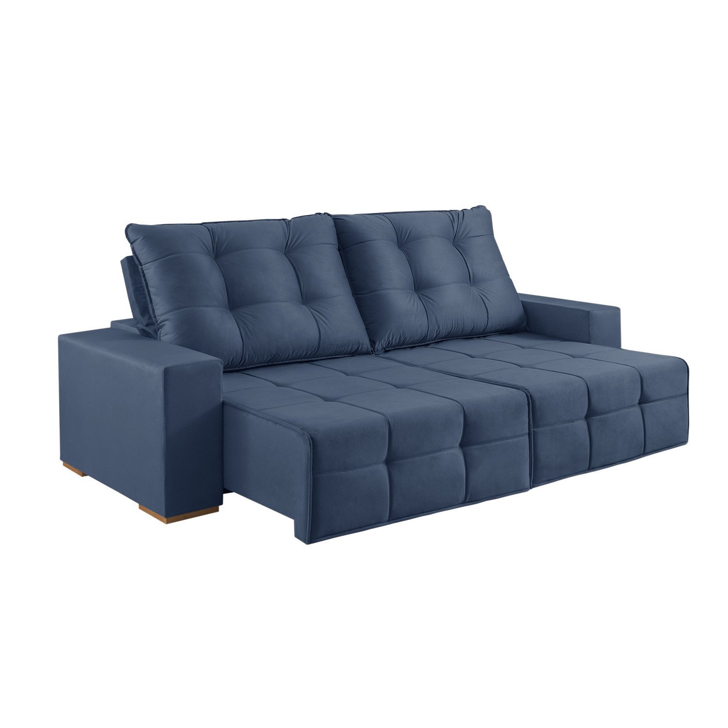 Sofá 3 Lugares Retrátil e Reclinável 230cm Belgrado - 2