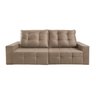 Sofá 3 Lugares Retrátil e Reclinável 230cm Belgrado - 4