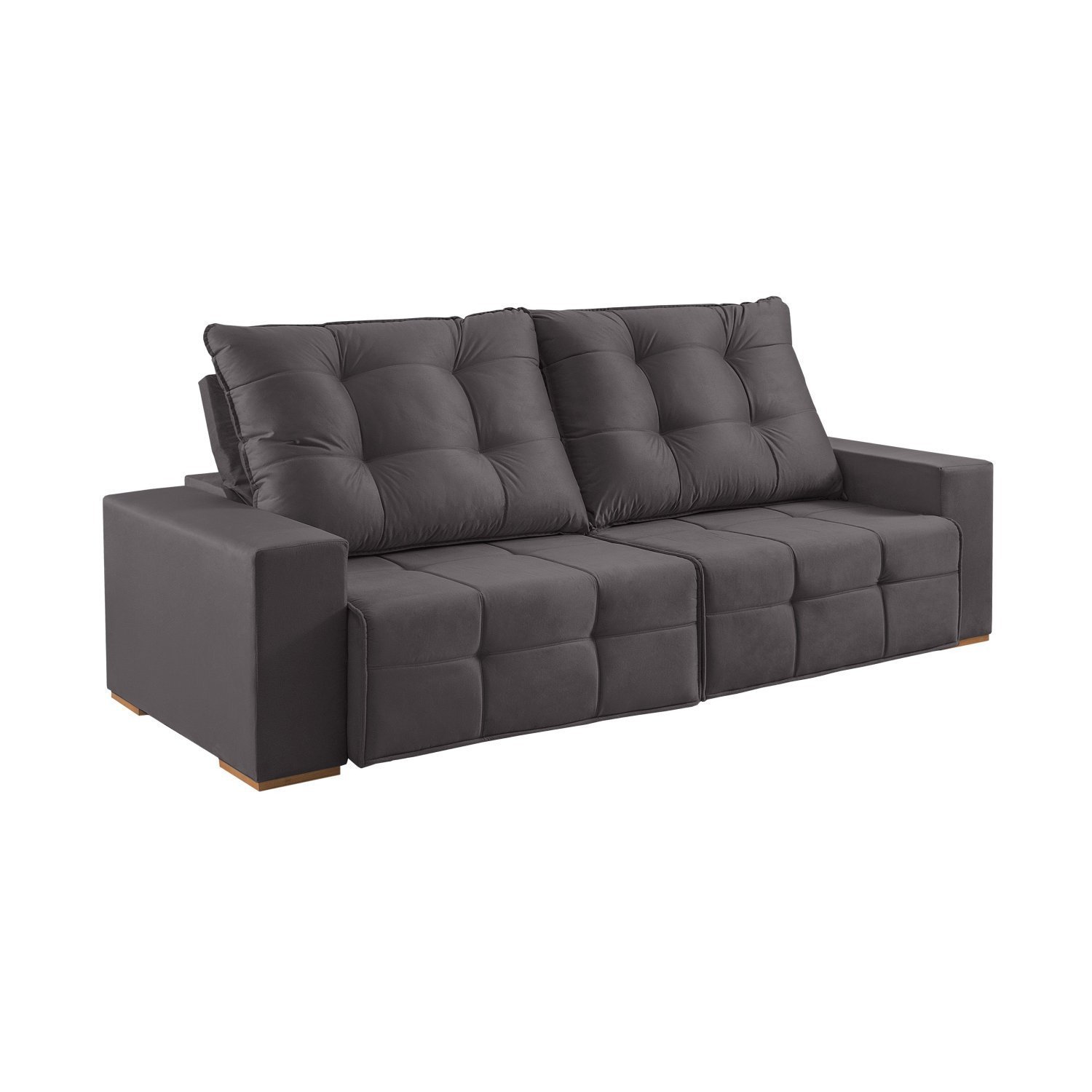 Sofá 3 Lugares Retrátil e Reclinável 230cm Belgrado - 6