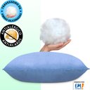 Ver imagem 4 de Kit 4 Travesseiro Fibra Siliconada Tecnologia Bloqueador Bacteriano 50x70cm BF Colchões