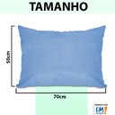 Ver imagem 5 de Kit 4 Travesseiro Fibra Siliconada Tecnologia Bloqueador Bacteriano 50x70cm BF Colchões