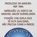 Ver imagem 2 de Mandala em Madeira, Impressão Uv - Vitória Régia 1