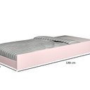 Ver imagem 5 de Conjunto Quarto Infantil Guarda Roupa 2 Portas Cômoda 3 Gavetas Lara e Cama Princesa