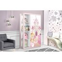 Ver imagem 3 de Conjunto Quarto Infantil Guarda Roupa 2 Portas Cômoda 3 Gavetas Lara e Cama Princesa