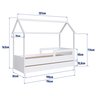 Cama Infantil Montessoriana com Cama Auxiliar - 4