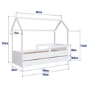 Ver imagem 4 de Cama Infantil Montessoriana com Cama Auxiliar