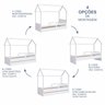 Cama Infantil Montessoriana com Cama Auxiliar - 5