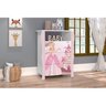 Conjunto Quarto Infantil Guarda Roupa 2 Portas Cômoda e Mesa de Cabeceira Lara e Cama Casa Princesa - 7