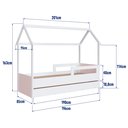 Ver imagem 4 de Cama Infantil Montessoriana com Cama Auxiliar