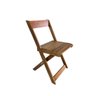 Cadeira Dobrável de Madeira Eucalipto Reforçacada: Mel - 4