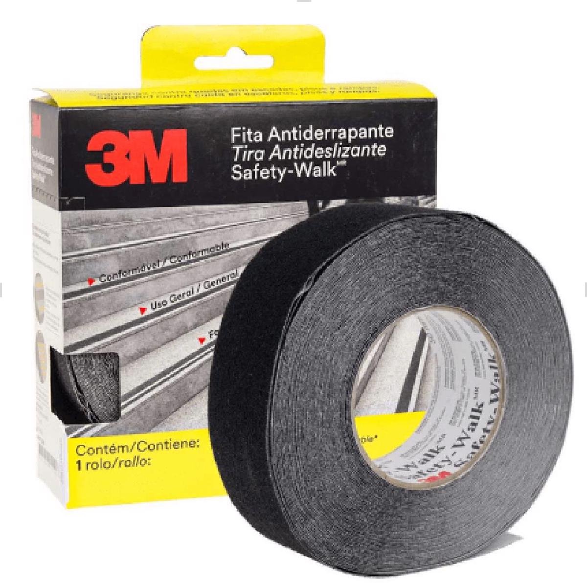 Fita Anti Derrapante 50mm X 20mts Safety-walk Preto 3m