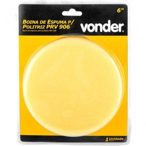 Boina de Espuma 6'' para Politriz Prv 906 Vonder
