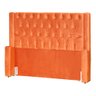 Cabeceira Para Cama Box Emma Luxo Veludo Cores - DS Estofados - Casal - Terracota - 1