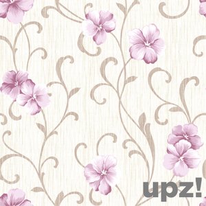 Papel De Parede Floral Vintage