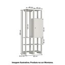 Ver imagem 4 de Estante Closet Yes com 1 Porta e 5 Nichos - Montana
