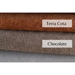 Kit 02 Puffs Decorativos Redondos Bouclé Perse - 5