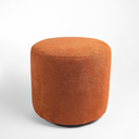 Ver imagem 3 de Kit 02 Puff Perse 40cm Decorativo Tecido Boucle Banqueta Puffe Redondo