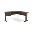 Ver imagem 3 de Mesa De Escritório Em L 2 Gavetas Versatile Munique 1,70m X 1,50m