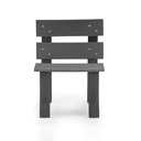 Ver imagem 3 de Banco de Jardim Madeira Plástica 0,60 M:cinza Escuro/kit Inox 304