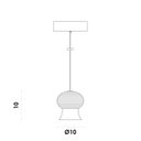 Ver imagem 5 de Pendente Bambini 9,5x1cm 1x8W 3000K 320 Lúmens LED DW009 Bella Iluminação