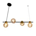 Ver imagem 5 de Pendente 84cm x 28,5cm x 20cm Tutu Bella Iluminação