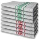 Ver imagem 1 de 8 Panos de Prato Atoalhado Felpudo 4 Vermelho 4 Verde