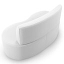 Ver imagem 7 de Sofá 2 Lugares 140cm Orgânico para Sala de Estar Living Larissa L02 Facto Branco - Lyam Decor