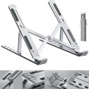 Ver imagem 1 de Suporte Notebook Ajustável 6 Opções 15-45 Graus Alumínio 17