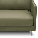 Ver imagem 5 de Sofá 4 Lugares para Sala Living Industrial 270cm Romero L06 Couro Verde Musgo - Lyam Decor