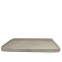 Ver imagem 1 de Bandeja Decorativa de Couro Off White M