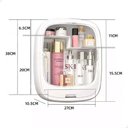 Ver imagem 3 de Organizador Caixa Maquiagem Cosméticos para Parede Rosa