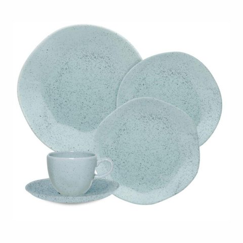 Jogo de Jantar em Porcelana Ryo com 30 Peças Oxford Blue Bay