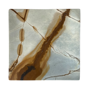 Bandeja Milano Quartzito Roma Imperiale Vintage 35x35cm