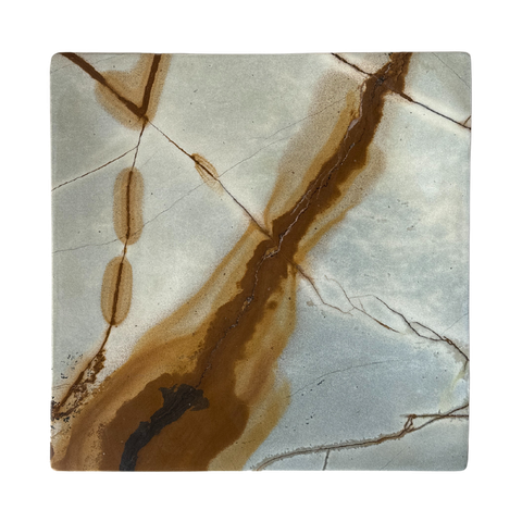 Bandeja Milano Quartzito Roma Imperiale Vintage 35x35cm