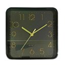Ver imagem 3 de Relógio de Parede Quadrado Preto com Dourado 23 cm | Casa Del Grande