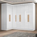 Ver imagem 2 de Quarto Modulado de Canto Madrid com 7 Portas Maxel