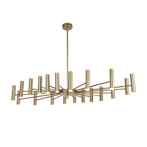 Pendente Vinte (d)120cm (l)60cm (a)15cm 20x3w 3000k 4200lm